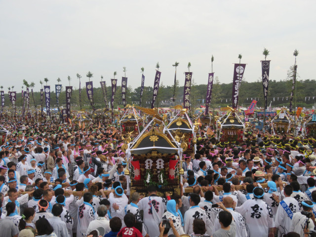 茅ヶ崎海岸 浜降祭